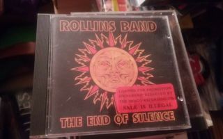 Rollins Band.  " The End Of Silence " Cd.  Promo Edition.  Rare.  Nm.  80s Image Rec.  Co