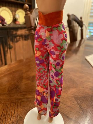 Vintage Barbie Sears Exclusive Mod Fashion N Motion Gift Set For Pj - Pants Rare