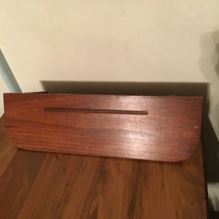 Vintage Solid Wood Wall Shelf Plate Groove 20 