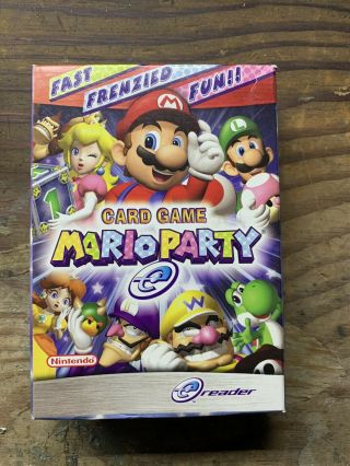 Mario Party Gba Ereader Card Game Rare Nintendo Collectible