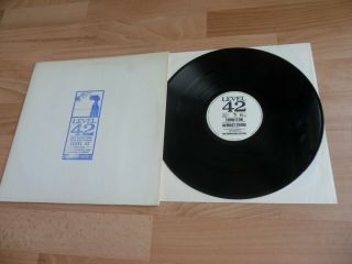 Level 42 - 4 Track Sampler (rare French Promo 12 " Vinyl Single - P0ls 1036)