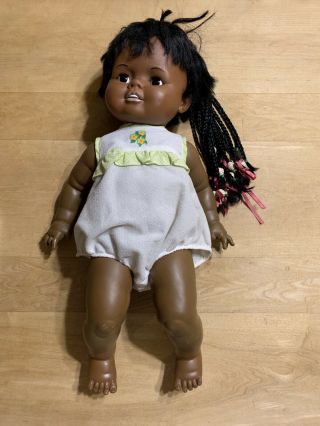 Pretty Ideal A/a Vintage Baby Crissy Doll - 1972 - 1973 - Redressed