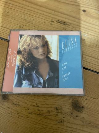 Elisa Fiorillo - How Can I Forget You - Rare Cd Single Jellybean - Who Found Who