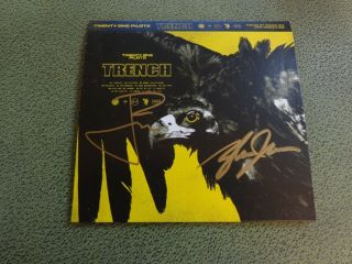 Twenty One Pilots Trench Signed Autographed Cover CD RARE 2