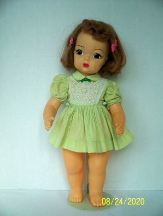 Vintage 1950s 16 " Terri Lee Doll Tagged Dress (no Doll)