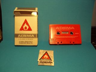 Rare Adema 2001 3 Class A Demos Official Promo Cassette Tape - Punk Alternative