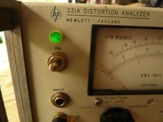 Rare - - Vintage - - HP 331A Distortion Analyzer - - 2