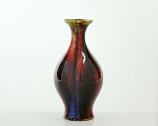 A Fine Chinese Flambe Glaze Vase 2