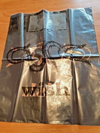 Rare The Cure Wish Promo Advertising Plastic Carrier Bag Fiction Records 1992