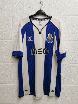 Fc Porto Home Football Shirt 2014/2015 Warrior Adults Large Rare