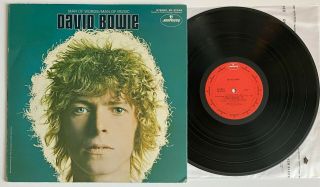 David Bowie Rare 1st Pressing Lp Man Of Words / Man Of Music Stereo Sr 61246