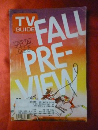 York Metro 1985 Tv Guide Fall Preview Moonlighting Golden Girls Macgyver