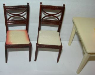 Vintage Renwal & Ideal Plastic Dollhouse Furniture & Accessories 3