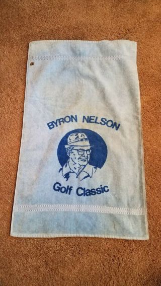 Vintage Byron Nelson Golf Classic Towel_blue_27×16_golf Towel