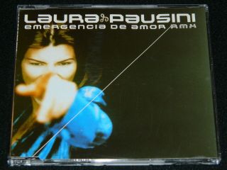 Laura Pausini Emergencia De Amor Rmx Cd Promo Press Colombia Very Rare