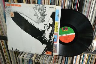 Led Zeppelin Self Title 1969 Atlantic St 8216 Rare Unplayed Shrink M -