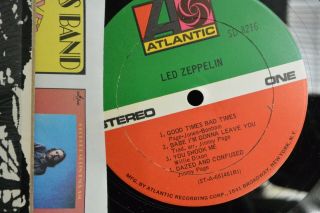 Led Zeppelin Self Title 1969 Atlantic St 8216 Rare Unplayed Shrink M - 2