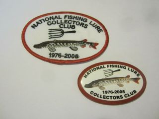 Vintage Fishing Lure Nflcc Patch And Pin Spears