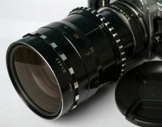 Rare Lens Adapted To Nikon F Lens Rubin - 1 37 - 80/f2.  8 Kmz Ussr Full Frame