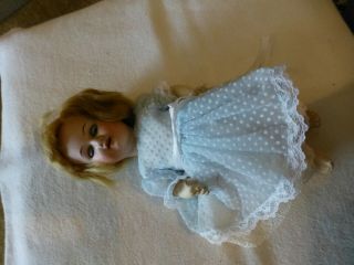 Sweet 9 " Armand Marseille Doll - Bisque Head,  Composition Body - All Marked 390 Drgm