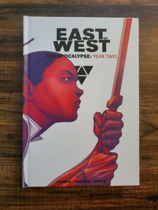 East Of West Year Two (volume 2) Hardcover - Image Comics (htf And Rare)