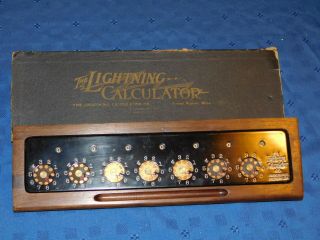 The Lightning Calculator Vintage Michigan