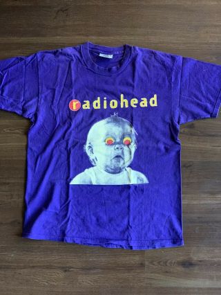 Radiohead Pablo Honey Tour Rare T - Shirt