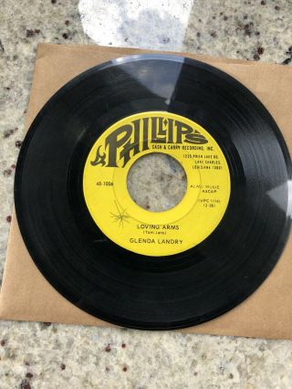 Rare Louisiana Soul Funk 45 GLENDA LANDRY “ I’ll Take You There” Breaks LOOK 3