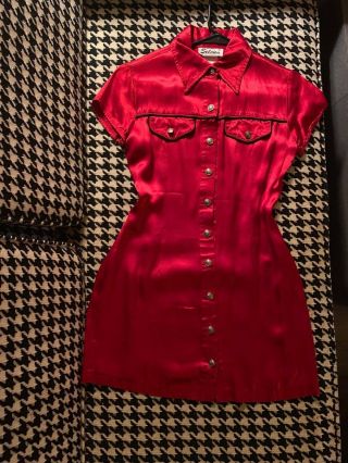Selena Quintanilla Red Dress Rare Boutique 94/95