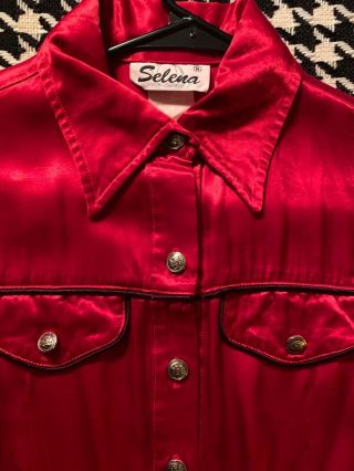 Selena Quintanilla Red Dress Rare Boutique 94/95 2
