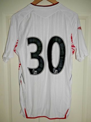 30 Sunderland Player Issue Away Football Shirt Umbro 07 - 08 Medium Rare B601