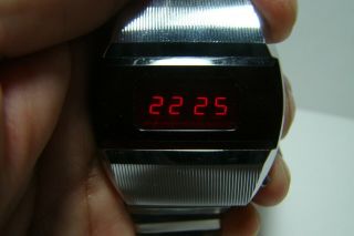 Elektronika 1 Pulsar First Soviet Led Quartz Digital Watch Ussr Rare