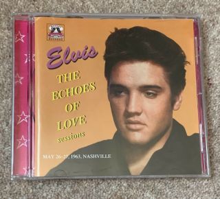 Elvis Presley The Echoes Of Love Sessions Rare Cd