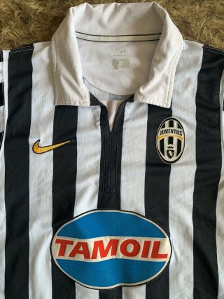 2006 2007 Juventus Home Shirt Nike Football Vintage Rare Small Retro Old Lady