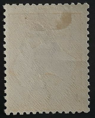 Rare 1918 Australia 5/ - Grey & Pale Yellow Kangaroo stamp 3rd WMK Die 2 2