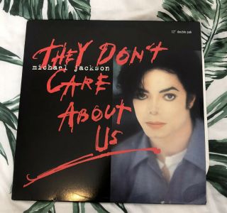 Michael Jackson They Dont Care About Us Rare 12 " Vinyl Double Pack
