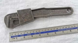 Rare Antique Rogers Printz & Co,  Usa Wedge Adjusting Wrench,  No:3b Patented 1908