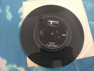 Jimi Hendrix Experience Purple Haze 7 " 45 Vinyl Rare 1967 Uk 1st Press