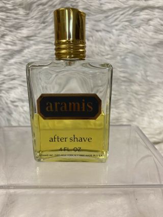 Mans Fragrance Vintage Aramis After Shave Splash 4 Oz 65 Full