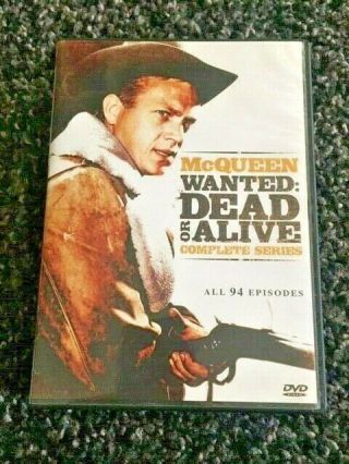 McQUEEN WANTED: DEAD OR ALIVE Complete Series 94 episodes 2009 11 - DVDs RARE OOP 2