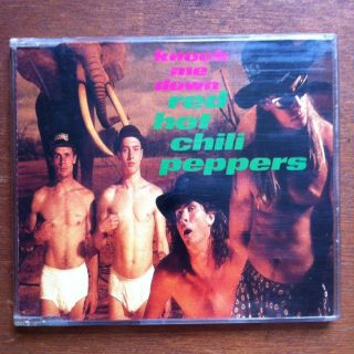 Red Hot Chili Peppers - Knock Me Down V Rare Uk Cd Nr Chilli