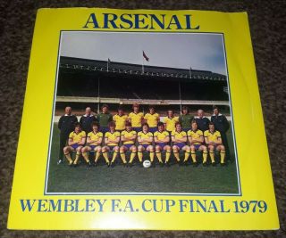 Arsenal Fa Cup 1979 7 " Single Rare