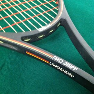 Wilson Pws Pro Staff Largehead Graphite Tennis Racket (sl3) 4 3/8.  (rare).