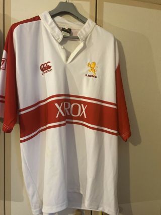 Gauteng Lions Rugby Shirt,  Classic And Very Rare.  Canterbury 5 Xl No Tags