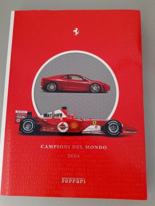 2004 Ferrari Yearbook Brochure Book Annual F1 Report F2004 Rare