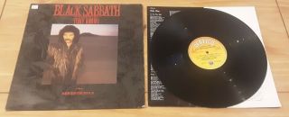 Black Sabbath - Seventh Star - Rare Uk Vertigo 12 " Vinyl Lp