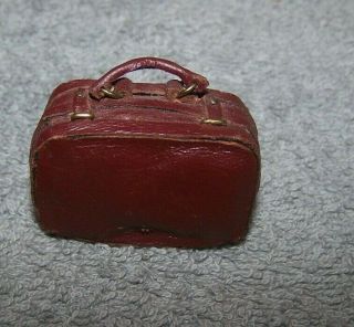 1:12 Dollhouse Miniature Nantasy Fantasy Igma Small Luggage Leather