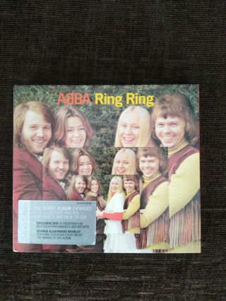 Abba Ring Ring Deluxe Edition Cd,  Dvd,  Booklet Uk Release - Rare