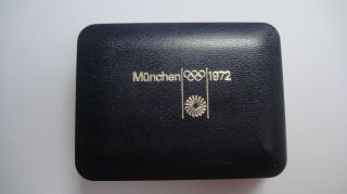Rare German Silver Olympic Games Badge Munich Olympics Munchen 1972 Cufflinks