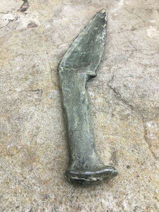 Cimmerian Bronze Dagger 7 - 5 Century Bc.
